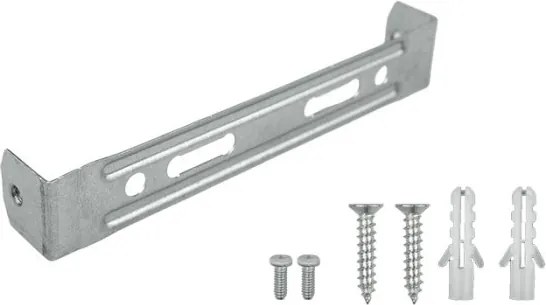 LED prisadený stropný panel – štvorec, 6 W, 660 lm, čierny