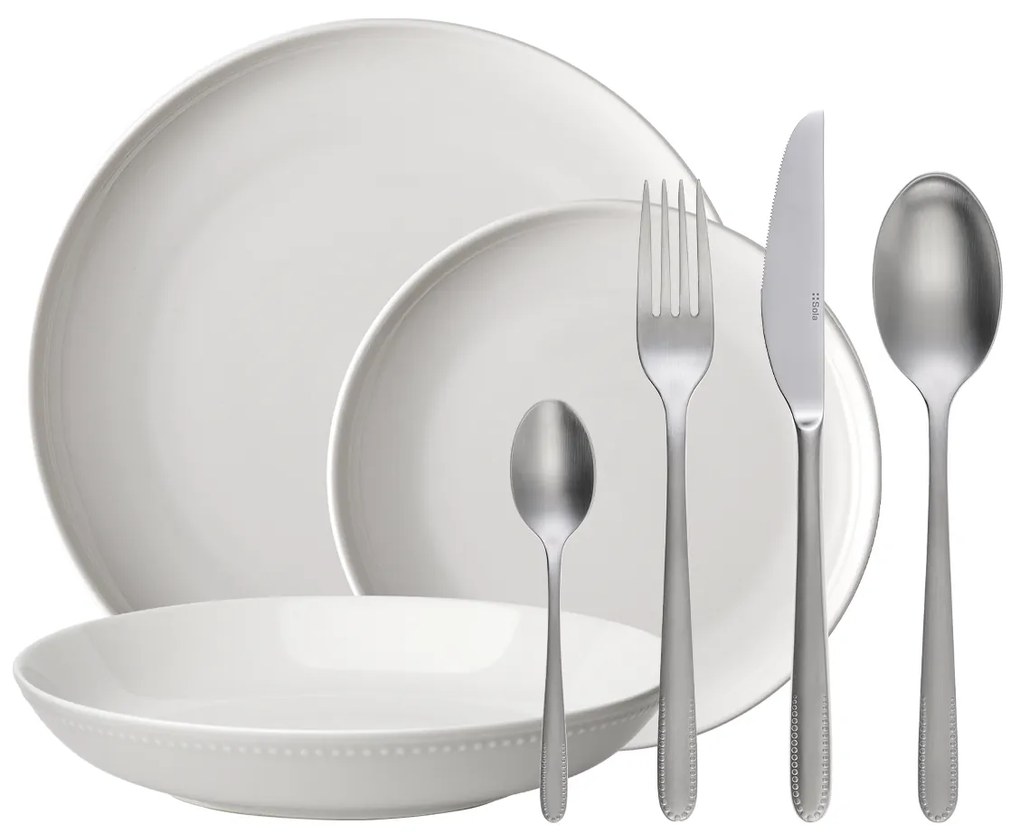 Štartovací set riadu 36 ks – Elements Pearl - W0176