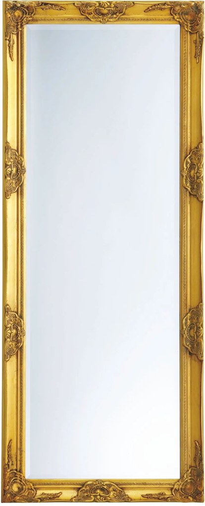 Bighome - Zrkadlo VALLAURIS 150x60 cm - zlatá