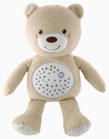 Chicco - Projektor s melódiou BABY BEAR 3xAAA béžová