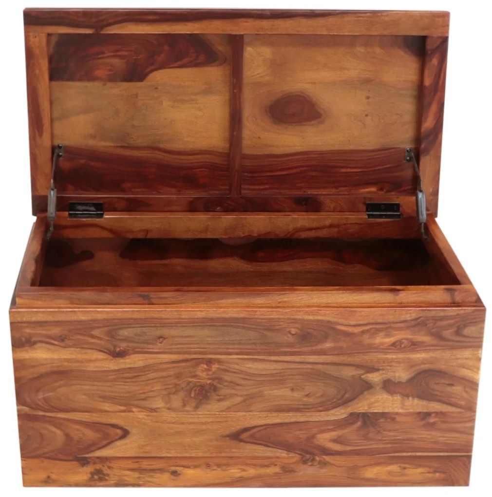 furniture-nabytek.cz - Veľké drevená truhla 90x45x45 z masívu palisander