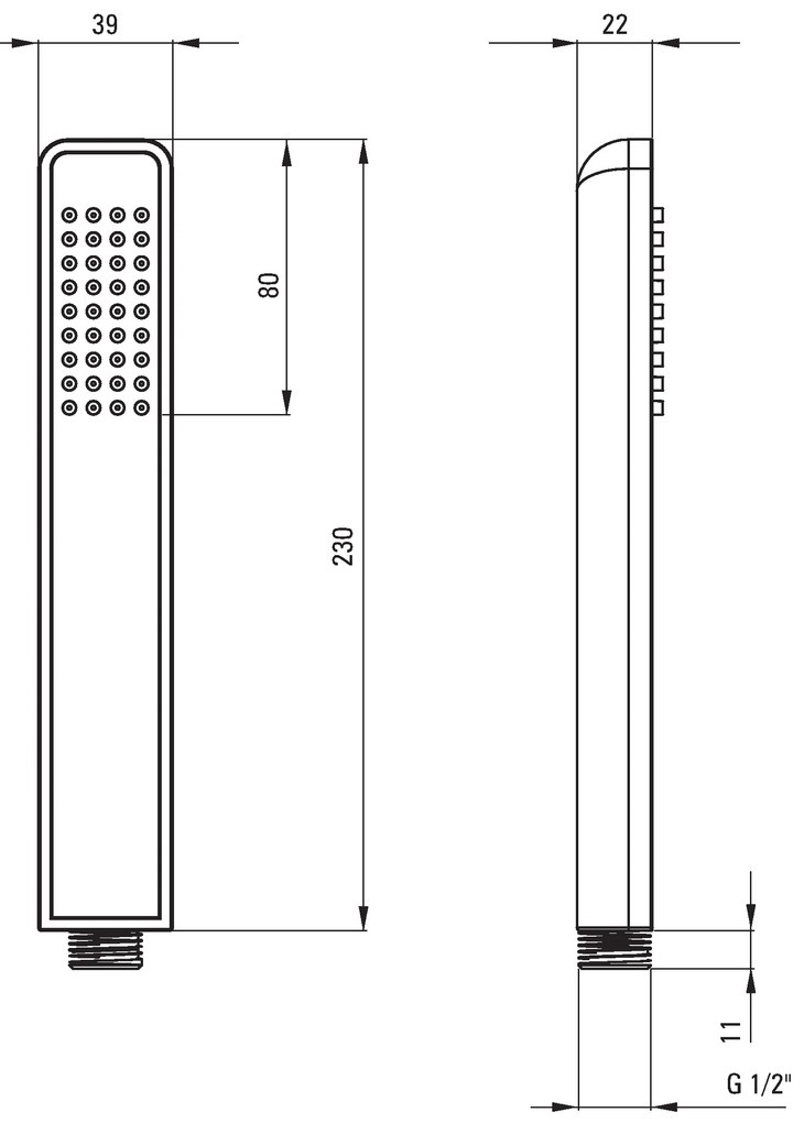 Deante Deante, podomietková termostatická sprchová zostava + BOX, chrómová, BXYZ0ECT
