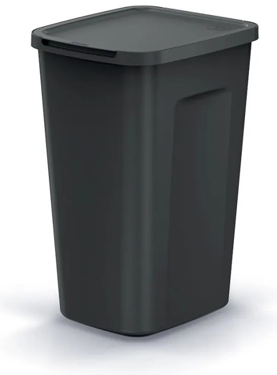 Odpadkový koš COMPACTO FLAS 50 L černý