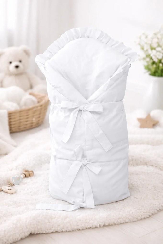 INTERMEDIC SK | Biela obliečka na zavinovačku 73x73 cm zo 100% bavlny