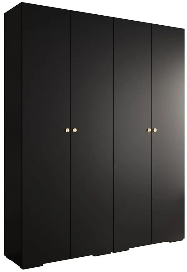 Skriňa Ivo 2 200 čierna