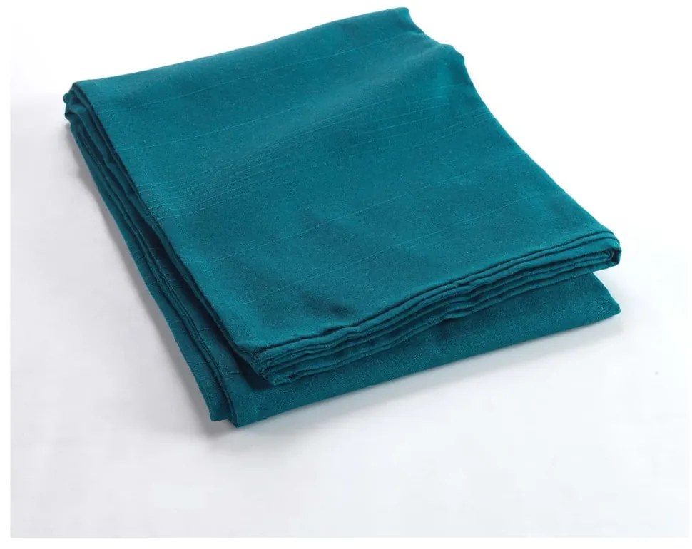 Modrý pléd 180x220 cm Lucile – douceur d'intérieur