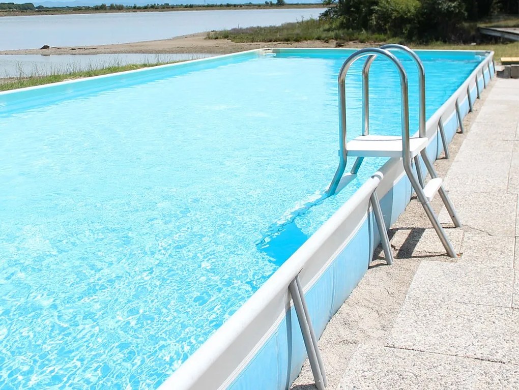 Technypools Bazénový set SUPREME 1000 9,51 x 5,66 x 1,32 m (0521K) Barva: modrá