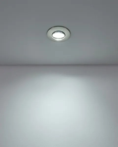 Eglo 300196 - SADA 10× LED podhľadových svietidiel GEDREZ LED/4,9 W/230 V, priemer 9 cm, chróm