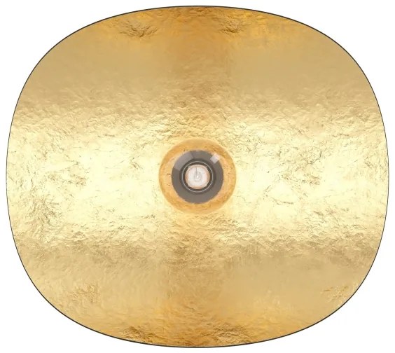 Eglo 390391 - Stropné svietidlo SACEDA 1xE27/40W/230V čierna/zlatá