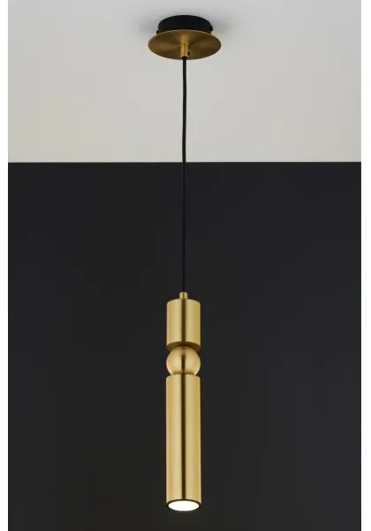 Jupiter 2009 - Luster na lanku ALAS 1xGU10/10W/230V zlatá