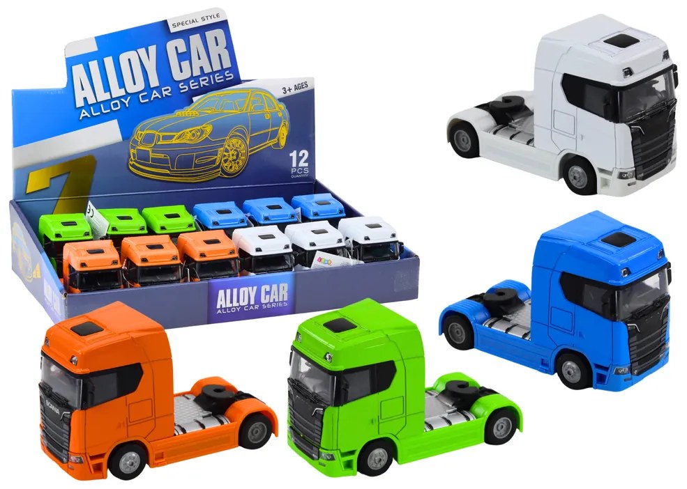 LEAN TOYS Nákladné auto bez prívesu 1:32 kovové