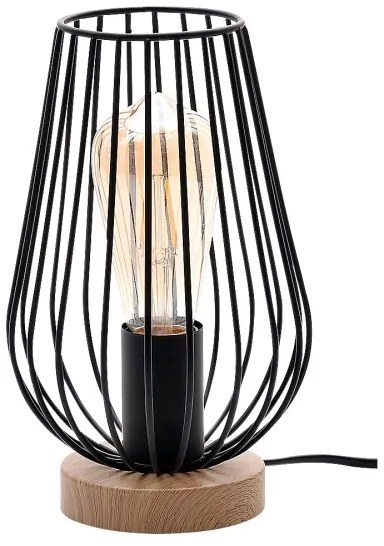Rabalux 6915 - Stolná lampa GREMIO 1xE27/40W/230V čierna