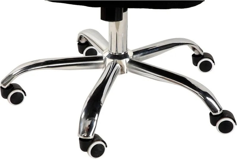 Čierna čalúnená kancelárska stolička Arco – Bonami Essentials