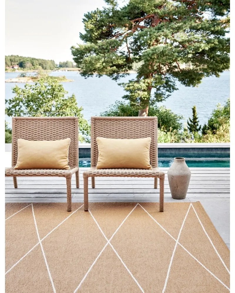 Vonkajší vankúš 38x58 cm Sunny Amber – Pappelina