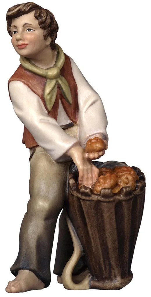 Pastier s košom chleba - Ľudový