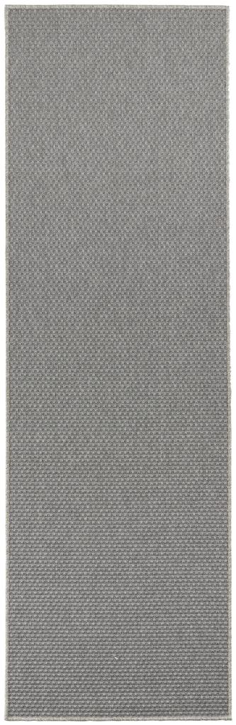 BT Carpet - Hanse Home koberce Behúň Nature 104275 Silver – na von aj na doma - 80x150 cm
