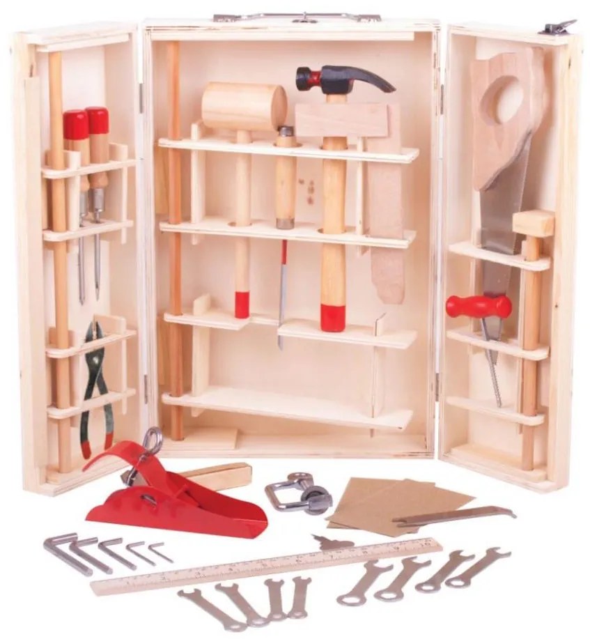 Bigjigs Toys - Kufrík s náradím Junior