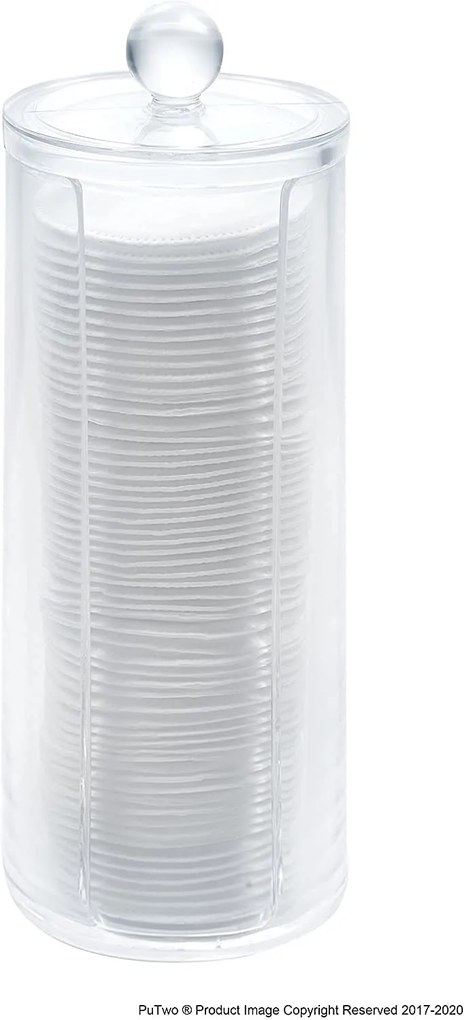 Organizér / Zásobník na vatové / odličovacie tampóny, akrylový BULB