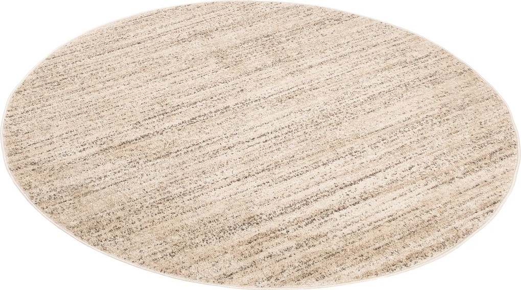 TA Koberec T006A KRÉMOVÉ SARI KOLESO 3UX Rozmer: 130x130 cm