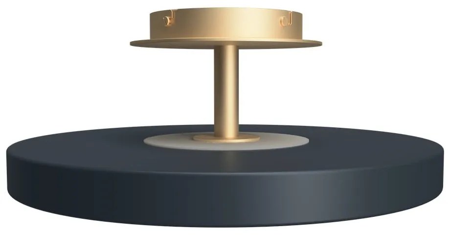 Antracitovosivé LED stropné svietidlo ø 43 cm Asteria Up – UMAGE