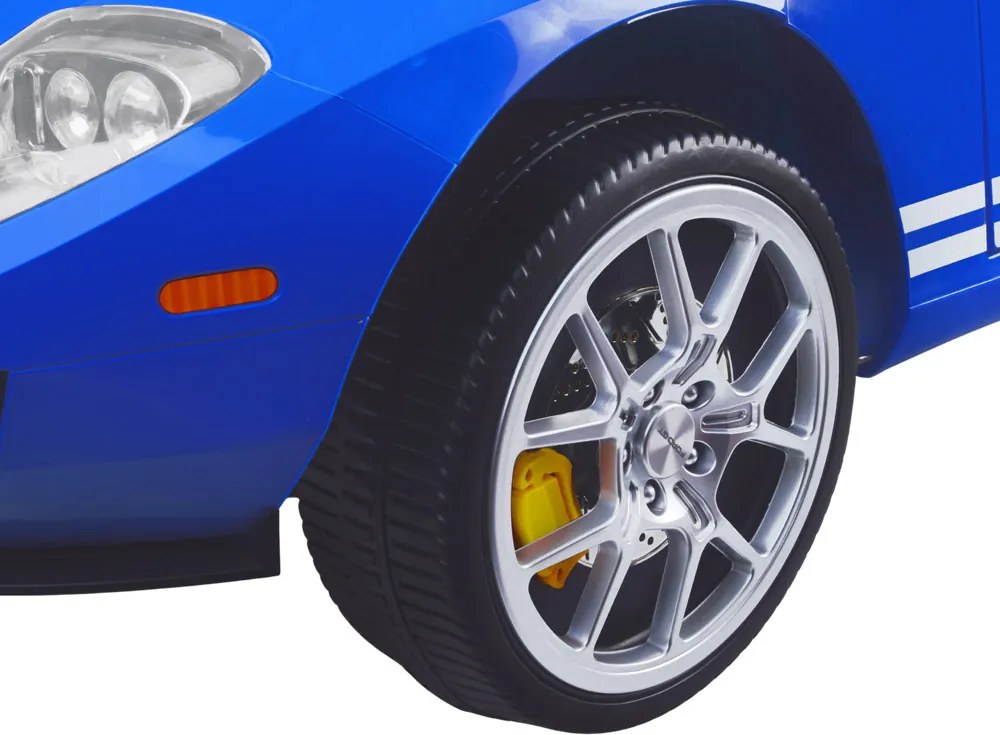JOKOMISIADA Detské auto na batériu Ford GT so 4 motormi dvojmiestne s diaľkovým ovládaním modré PA0337