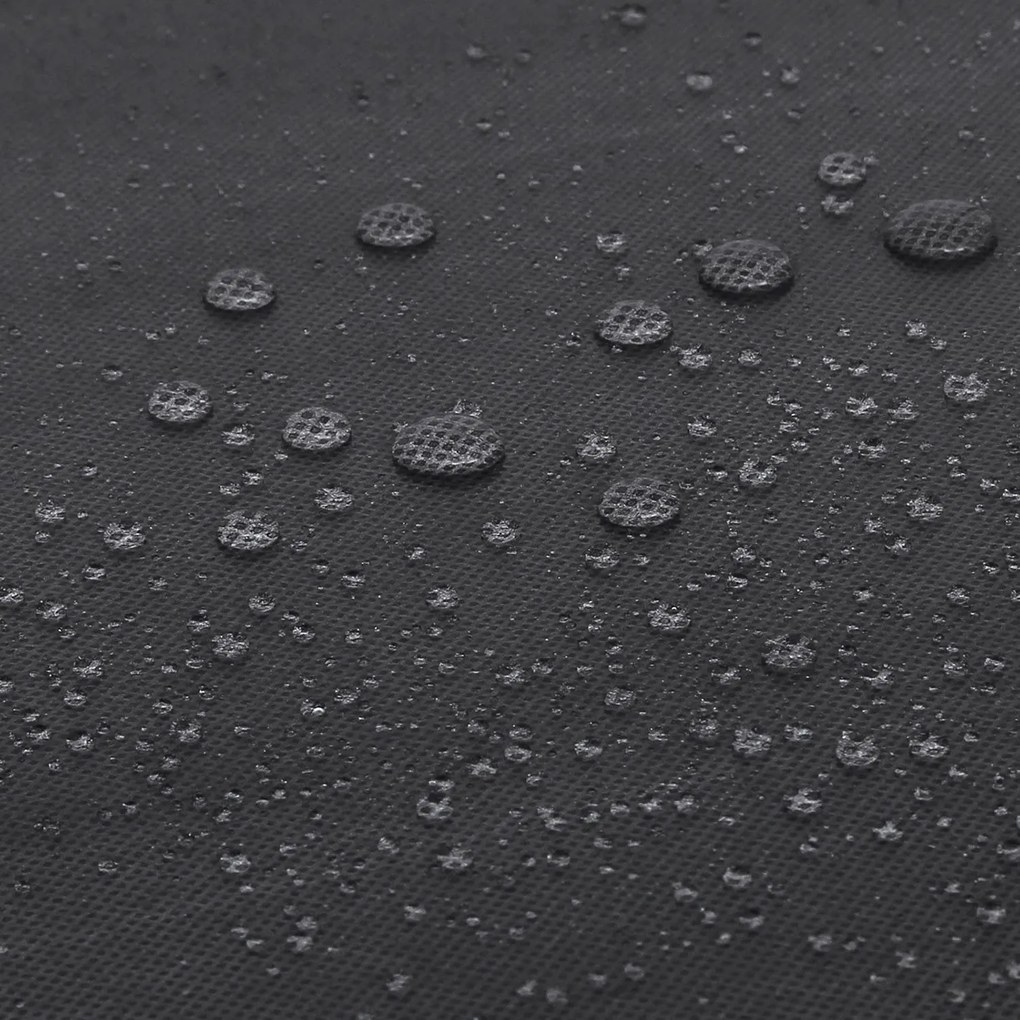 Látková skriňa XXL, modulárny šatník, čierna farba