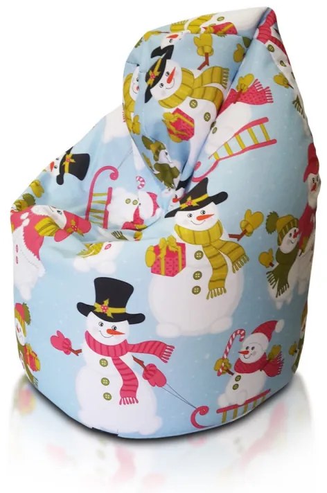 INTERMEDIC SK Sedací vak Sako Modern Polyester Snehuliak - DG29