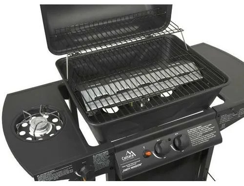 Cattara Prenosný plynový gril Party Window 2 + 1, 98 x 51 x 102 cm