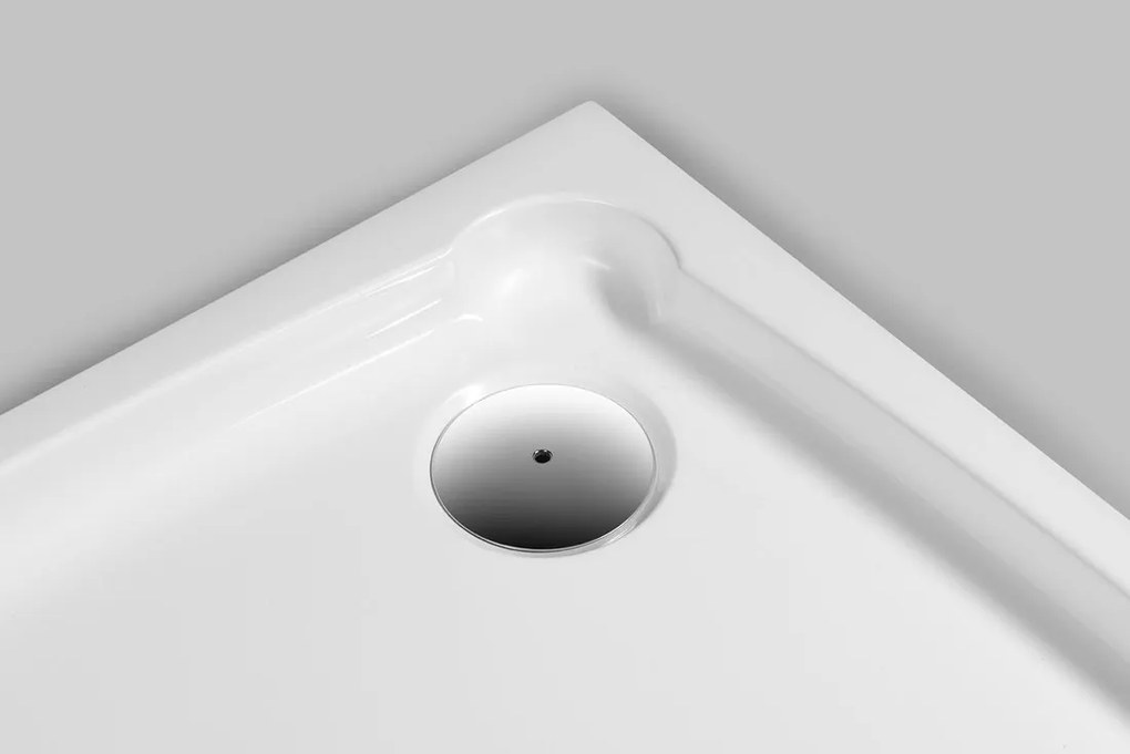 Gelco Gelco, DIONA sprchová vanička z liateho mramoru, štvorec 90 x 90 x 7,5 cm, GD009