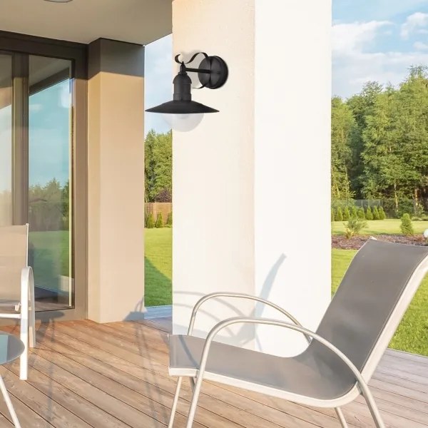 Rabalux 8680 - Vonkajšie nástenné svietidlo OSLO 1xE27/60W/230V IP44