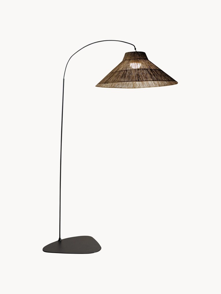 Ručne vyrobená stmievateľná stojacia LED lampa's diaľkovým ovládačom Niza