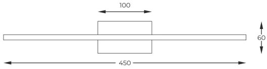 Zuma Line RLB96473-1D - LED Obrazové svietidlo ARBI LED/10W/230V 45 cm zlatá