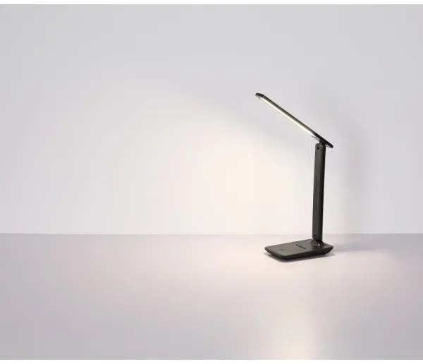 Globo 58439S - LED stolná lampa BRIGHTON LED/5W/230V čierna, stmievateľná