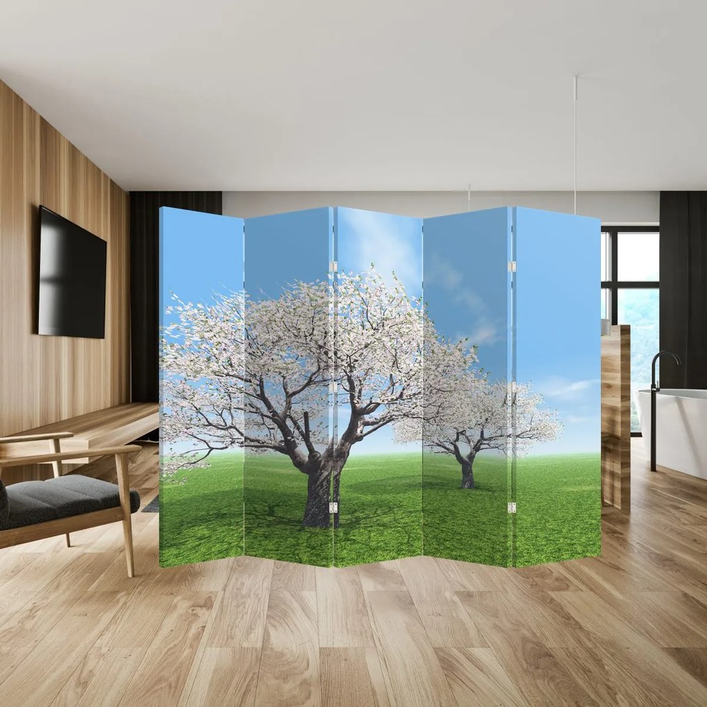 Paraván - Stromy (210x170 cm)