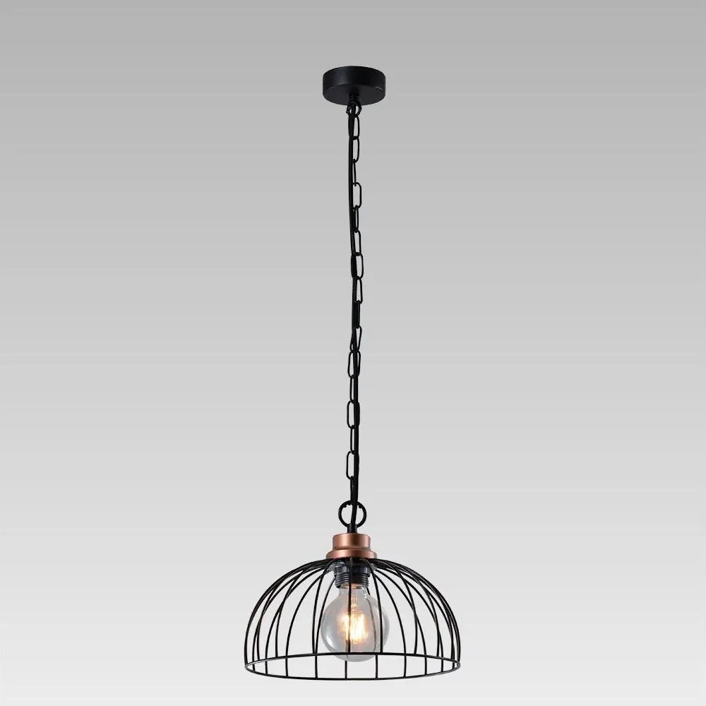 Prezent 75465 - Luster na reťazi BASKET 1xE27/60W/230V