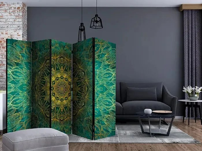 Paraván - Royal Stitching II [Room Dividers] Veľkosť: 225x172, Verzia: Akustický