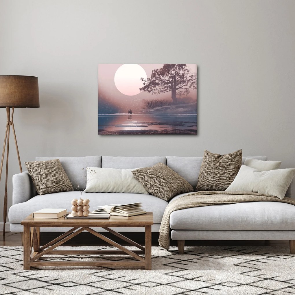 Obraz - Zamilovaný pár (70x50 cm)