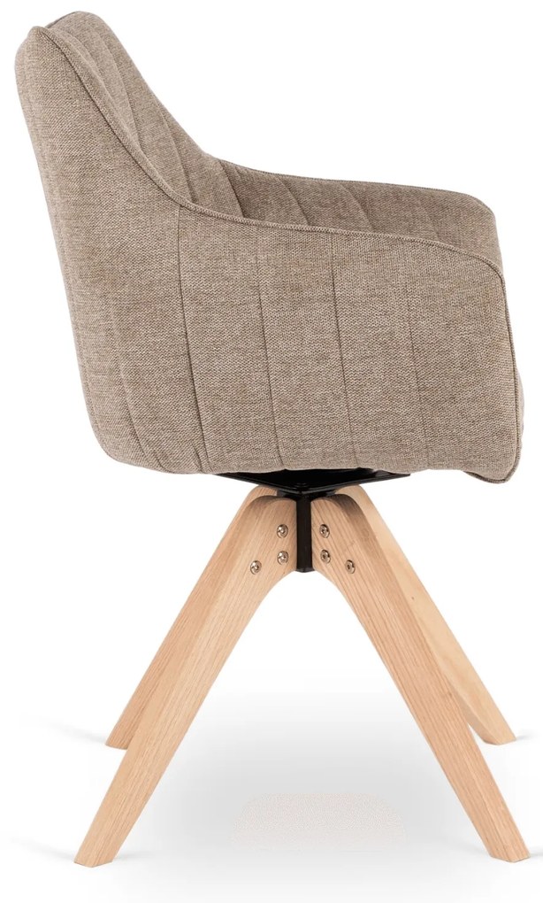 PROXIMA.store - Otočná jedálenská stolička LEMON FARBA: béžová