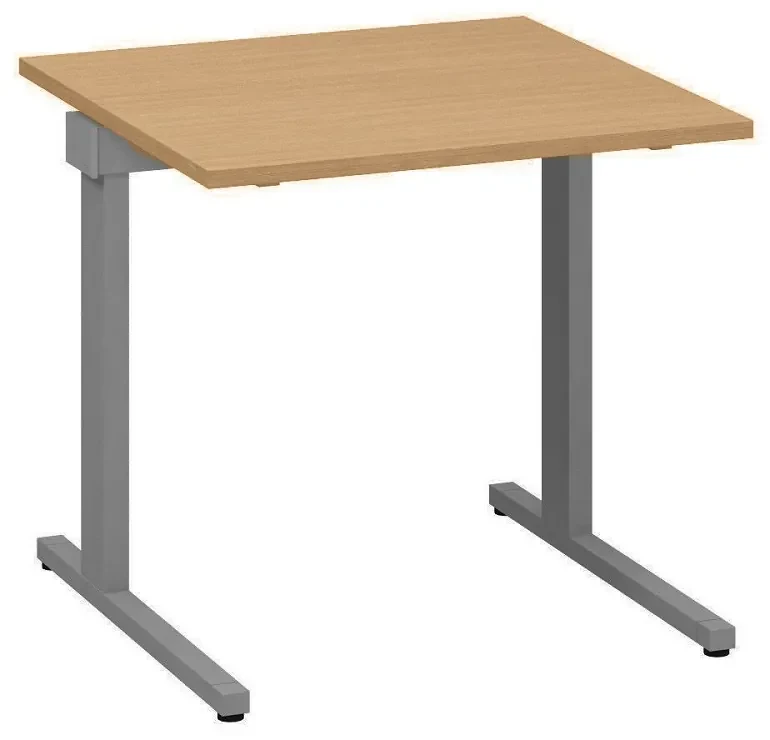 Stôl ProOffice C 80 x 80 cm, buk
