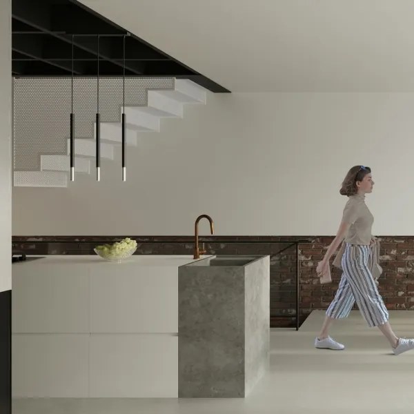 Sollux SL.0885 - Luster na lanku MOSAIC 1xG9/12W/230V čierna/chróm