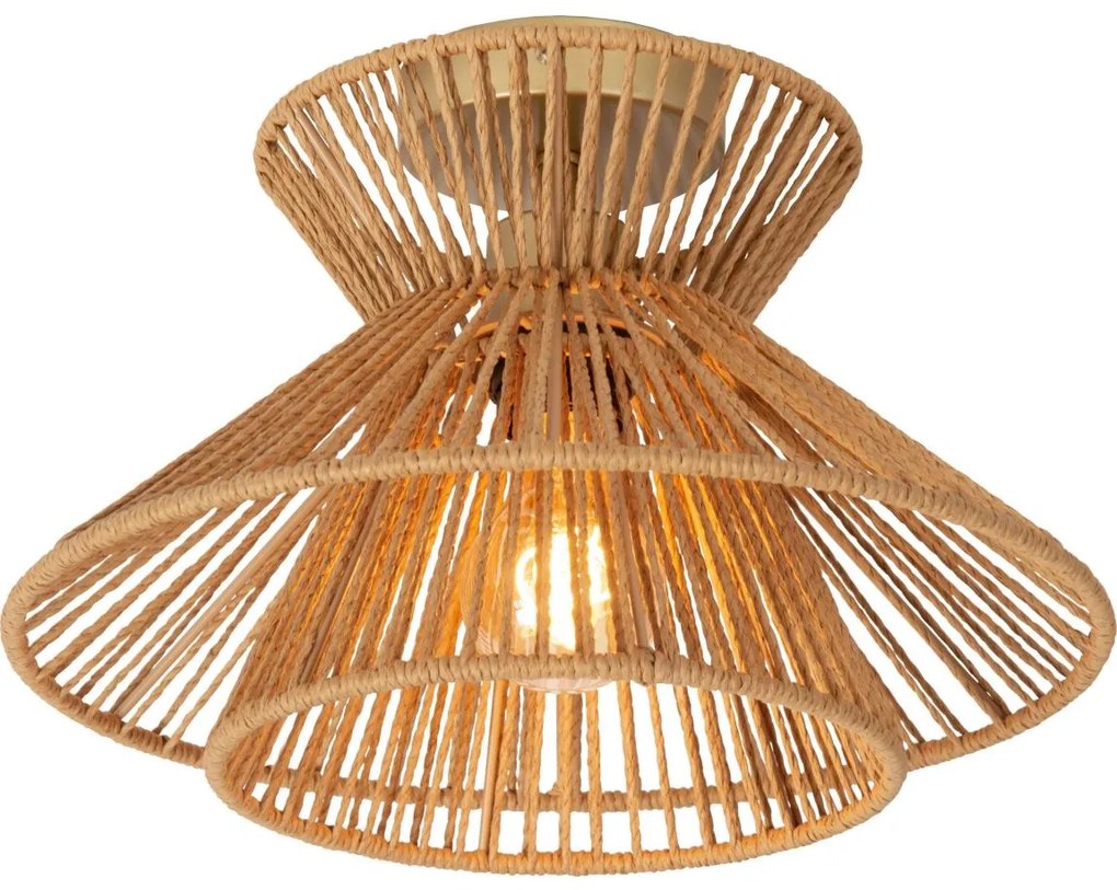 Lucide 10120/32/72 - Stropné svietidlo TASMAN 1xE27/60W/230V béžová