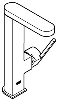 GROHE 23873003 - Umývadlová batéria PLUS veľkosť L lesklý chróm