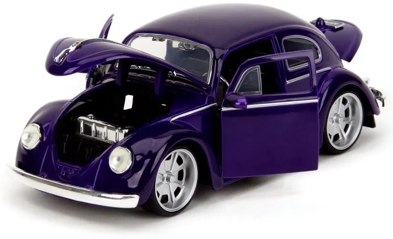 SIMBA Wednesday auto 1972 VW Beetle 1:24 a figúrka Wednesday