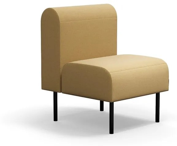 Modulárna pohovka VARIETY, 1 miestna, látka Pod CS, žltá