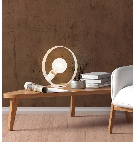 Stolná lampa NEXO 1xE27/40W/230V biela