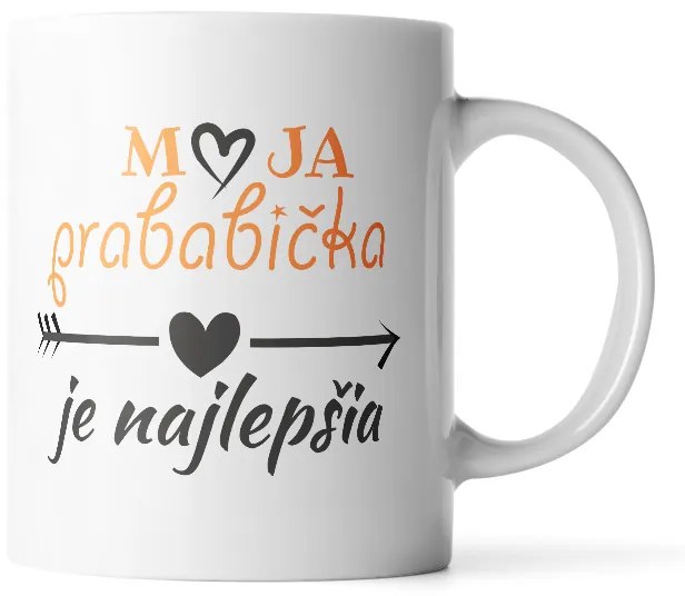 Sablio Hrnek Moje prababička je nejlepší - 890 ml - XXL