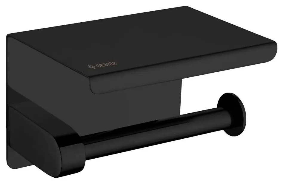 Deante ADR_N221 - Držiak toaletného papiera ROUND čierny