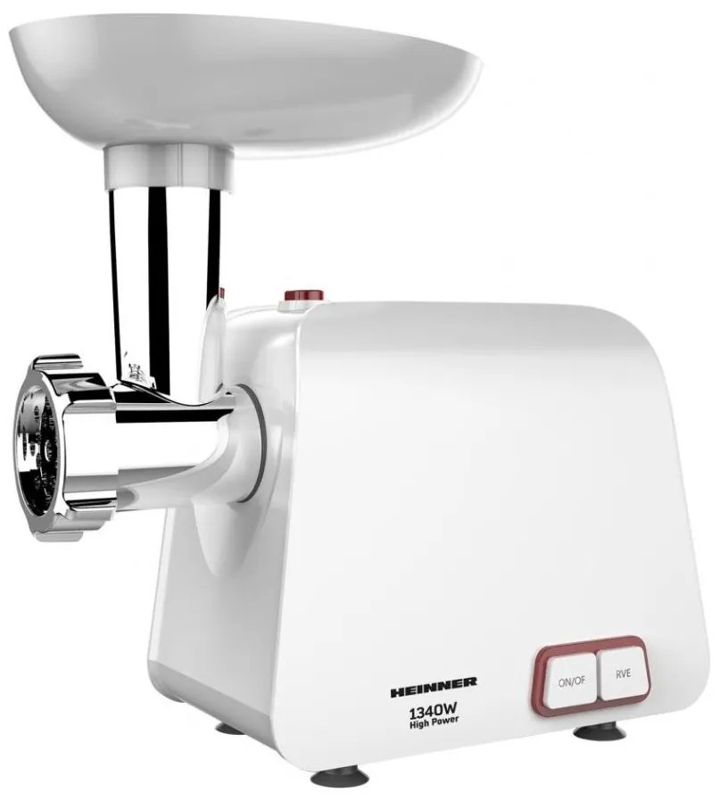 Heinner MG-1340WH - Mlynček na mäso 1340W/230V biela