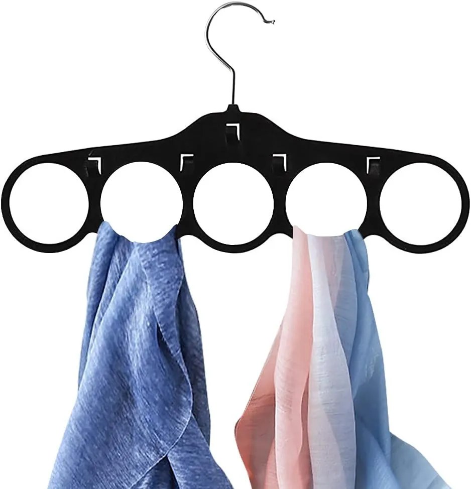 5Five® Věšák, ramínko na šátky, šály, opasky a jiné doplňky, SAMET HOOK