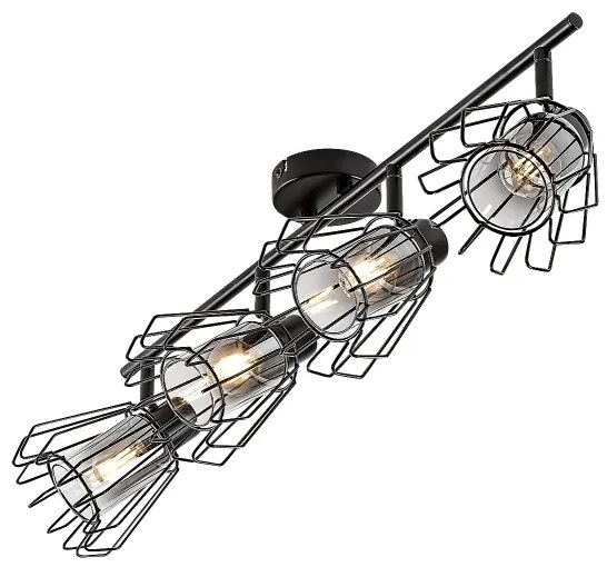 Rabalux 73070 - Bodové svietidlo EMERENCIA 4xE14/40W/230V